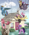 Size: 622x746 | Tagged: safe, alternate version, artist:kevinsano, derpibooru import, applejack, fluttershy, pinkie pie, rainbow dash, rarity, twilight sparkle, twilight sparkle (alicorn), alicorn, earth pony, pegasus, pony, unicorn, female, mail, mane six, mare, wip