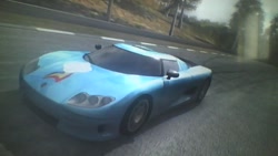 Size: 640x360 | Tagged: safe, rainbow dash, car, forza motorsport, koenigsegg, koenigsegg cc8s, no pony