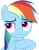 Size: 12685x16420 | Tagged: safe, artist:shinypikachu25, rainbow dash, pegasus, pony, testing testing 1-2-3, :3, absurd resolution, simple background, solo, transparent background, vector, wavy mouth