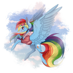 Size: 2362x2362 | Tagged: safe, artist:petrinox, derpibooru import, rainbow dash, pegasus, pony, clothes, goggles, jacket, solo