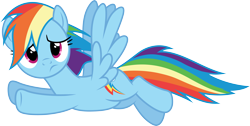 Size: 5683x2859 | Tagged: safe, artist:dashiesparkle, derpibooru import, rainbow dash, pegasus, pony, 28 pranks later, .ai available, absurd resolution, flying, looking around, simple background, solo, transparent background, vector