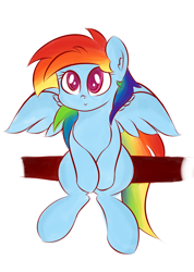 Size: 1400x1967 | Tagged: safe, artist:graphene, rainbow dash, pegasus, pony, cute, dashabetes, solo