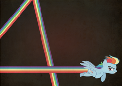 Size: 1053x745 | Tagged: safe, rainbow dash, pegasus, pony, retro, solo, vector, wallpaper