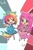 Size: 320x480 | Tagged: artist needed, safe, derpibooru import, pinkie pie, rainbow dash, eared humanization, female, humanized, lesbian, pinkiedash, shipping, tailed humanization, winged humanization