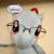 Size: 640x640 | Tagged: safe, derpibooru import, rainbow dash, build-a-bear, egghead, egghead dash, glasses, irl, photo, plushie, solo, speech bubble