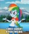 Size: 934x1080 | Tagged: safe, derpibooru import, edit, edited screencap, screencap, rainbow dash, equestria girls, legend of everfree, cropped, cute, dashabetes, discovery kids, image macro, meme, solo, this big