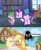 Size: 1500x1851 | Tagged: safe, derpibooru import, edit, edited screencap, screencap, applejack, fluttershy, rainbow dash, spike, starlight glimmer, dragon, earth pony, pegasus, pony, every little thing she does, angry, card, darth vader, hundreds of users filter this tag, male, screencap comic, shipping, sparlight, star wars, starlight's room, straight, yelling