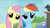 Size: 1920x1080 | Tagged: safe, screencap, fluttershy, rainbow dash, pegasus, pony, trade ya, faic, hub logo, pouting