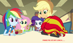 Size: 1280x746 | Tagged: safe, derpibooru import, applejack, fluttershy, rainbow dash, rarity, sunset shimmer, equestria girls