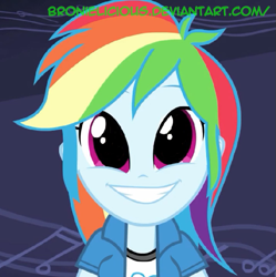 Size: 641x643 | Tagged: safe, artist:bronielicious, edit, edited edit, edited screencap, screencap, rainbow dash, equestria girls, solo