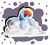 Size: 1900x1700 | Tagged: safe, artist:drawing-heart, rainbow dash, pegasus, pony, cloud, cute, dashabetes, heart eyes, solo