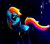 Size: 2000x1750 | Tagged: safe, artist:mysterious44, derpibooru import, discord, rainbow dash, pegasus, pony, nightwing, parody, solo