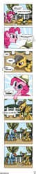 Size: 768x3700 | Tagged: safe, artist:rambopvp, derpibooru import, daring do, pinkie pie, rainbow dash, earth pony, pegasus, pony, accessory theft, cider, comic, daring do and the sonic rainboom