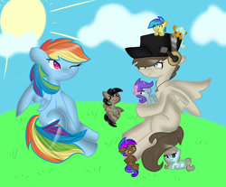 Size: 983x813 | Tagged: safe, artist:tf2pony, rainbow dash, pegasus, pony, scout, team fortress 2, tf2 spray