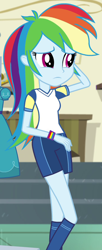 Size: 362x890 | Tagged: safe, derpibooru import, screencap, rainbow dash, equestria girls, friendship games, outfit catalog, solo