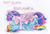 Size: 3216x2192 | Tagged: safe, artist:delapsus1992, rainbow dash, twilight sparkle, twilight sparkle (alicorn), alicorn, pegasus, pony, female, heart, lesbian, mare, on back, shipping, traditional art, twidash, valentine's day