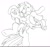 Size: 1409x1312 | Tagged: safe, artist:tay-houby, derpibooru import, rainbow dash, scootaloo, pegasus, pony, black and white, grayscale, laughing, monochrome, raspberry, scootalove, tickling, tummy buzz