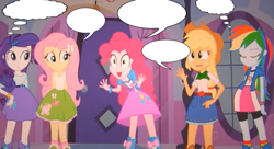 Size: 631x344 | Tagged: safe, derpibooru import, applejack, fluttershy, pinkie pie, rainbow dash, rarity, equestria girls, equestria girls (movie), exploitable, template