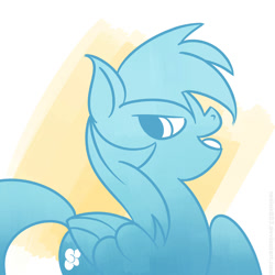 Size: 2000x2000 | Tagged: safe, artist:redink853, derpibooru import, rainbow dash, pegasus, pony, limited palette, solo