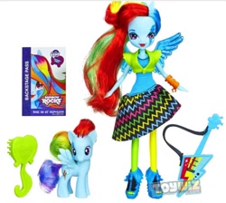 Size: 1297x1160 | Tagged: safe, rainbow dash, equestria girls, rainbow rocks, official, toy