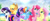 Size: 8187x3507 | Tagged: safe, artist:joakaha, derpibooru import, applejack, fluttershy, pinkie pie, rainbow dash, rarity, twilight sparkle, twilight sparkle (alicorn), alicorn, earth pony, pegasus, pony, unicorn, beach, female, mane six, mare