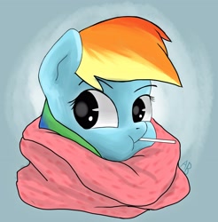 Size: 2517x2554 | Tagged: safe, artist:ab, rainbow dash, pegasus, pony, female, gradient background, mare, solo