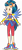 Size: 2611x6000 | Tagged: safe, artist:limedazzle, derpibooru import, edit, part of a set, indigo zap, rainbow dash, equestria girls, friendship games, legend of everfree, absurd resolution, alternate universe, clothes, crystal guardian, crystal wings, ponied up, request, simple background, solo, super ponied up, transparent background, vector, vector edit