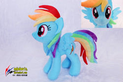 Size: 1600x1067 | Tagged: safe, artist:nekokevin, derpibooru import, rainbow dash, irl, photo, plushie, solo