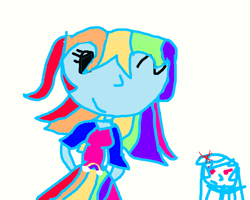 Size: 920x736 | Tagged: safe, artist:marioponyfan, derpibooru import, rainbow dash, equestria girls, solo