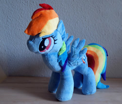 Size: 1024x878 | Tagged: safe, artist:fafatacle, derpibooru import, rainbow dash, irl, photo, plushie, solo