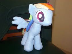 Size: 900x675 | Tagged: safe, artist:razia, derpibooru import, rainbow dash, irl, photo, plushie, solo