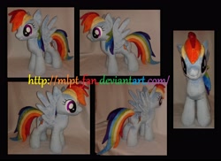 Size: 5264x3840 | Tagged: safe, artist:mlpt-fan, derpibooru import, rainbow dash, irl, photo, plushie, solo