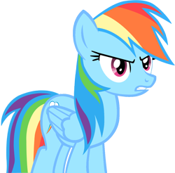 Size: 5093x5018 | Tagged: safe, artist:koshakevich, rainbow dash, pegasus, pony, absurd resolution, simple background, solo, transparent background, vector