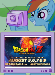 Size: 563x771 | Tagged: safe, rainbow dash, pegasus, pony, dragon ball z, exploitable meme, meme, obligatory pony, tv meme