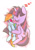 Size: 700x1000 | Tagged: safe, artist:joycall6, rainbow dash, twilight sparkle, twilight sparkle (alicorn), alicorn, pegasus, pony, female, lesbian, mare, plushie, shipping, sleeping, solo, twidash, zzz