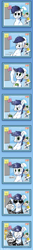 Size: 442x3323 | Tagged: safe, artist:erudier, rainbow dash, soarin', spitfire, pegasus, pony, comic, female, male, mirror, shipping, soarindash, straight