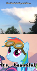 Size: 318x608 | Tagged: safe, rainbow dash, pegasus, pony, shark, cloud, drool, rainbow