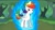 Size: 1136x640 | Tagged: safe, artist:trakker, rainbow dash, pegasus, pony, aura, dragon ball z, parody, solo, super rainbow dash, super saiyan, youtube link