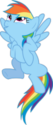 Size: 4259x10000 | Tagged: safe, artist:decimix, rainbow dash, pegasus, pony, absurd resolution, simple background, solo, transparent background, vector