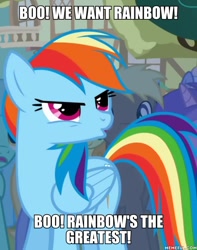 Size: 600x763 | Tagged: safe, derpibooru import, edit, edited screencap, screencap, rainbow dash, pegasus, pony, boast busters, bender bending rodriguez, futurama, image macro, meme