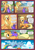 Size: 1355x1920 | Tagged: safe, artist:pencils, derpibooru import, applejack, rainbow dash, oc, oc:arli, bushwoolie, earth pony, pegasus, pony, comic:anon's pie adventure, g1, applebutt, bow, cloud, comic, cowboy hat, crouching, dialogue, dock, featureless crotch, female, flying, hair bow, hat, looking back, mare, riding, scrunchy face, speech bubble, speed lines, spread legs, spreading, stetson, tail pull, underhoof