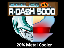 Size: 800x599 | Tagged: safe, rainbow dash, pegasus, pony, 20% cooler, cooler, cooler (dbz), dragon ball z, dragonball z abridged, metal cooler, pun, r-dash 5000, rainbowcooler, the return of coolers revenge