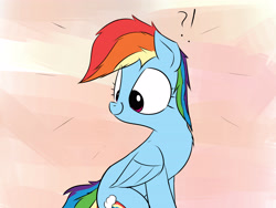 Size: 4000x3000 | Tagged: safe, artist:mrl0mi, derpibooru import, rainbow dash, pegasus, pony, chest fluff, cute, excited, solo