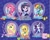 Size: 803x648 | Tagged: safe, derpibooru import, applejack, fluttershy, pinkie pie, rainbow dash, rarity, twilight sparkle, equestria girls, epic fail, equestria girls plus, fail, mane six, mistake, one of these things is not like the others, square crossover, walmart, you had one job