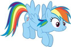 Size: 6000x3987 | Tagged: safe, artist:slb94, derpibooru import, rainbow dash, pegasus, pony, party pooped, absurd resolution, cute, simple background, solo, transparent background, vector