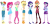 Size: 1189x570 | Tagged: safe, artist:berrypunchrules, derpibooru import, applejack, fluttershy, pinkie pie, rainbow dash, rarity, sunset shimmer, twilight sparkle, equestria girls, alternate universe, humane five, humane seven, humane six, mane six, simple background, transparent background