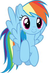 Size: 3316x5000 | Tagged: safe, artist:dashiesparkle, derpibooru import, rainbow dash, pegasus, pony, the mane attraction, .svg available, absurd resolution, flying, simple background, smiling, solo, transparent background, vector