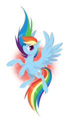 Size: 1947x3499 | Tagged: safe, artist:purmu, rainbow dash, pegasus, pony, female, mare, simple background, solo, transparent background