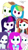 Size: 720x1280 | Tagged: safe, derpibooru import, applejack, fluttershy, pinkie pie, rainbow dash, rarity, sunset shimmer, twilight sparkle, equestria girls, humane five, humane seven, humane six, mane six