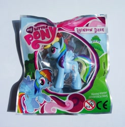 Size: 1722x1752 | Tagged: safe, rainbow dash, pegasus, pony, blue coat, female, figure, mare, multicolored mane, solo, toy, turkish